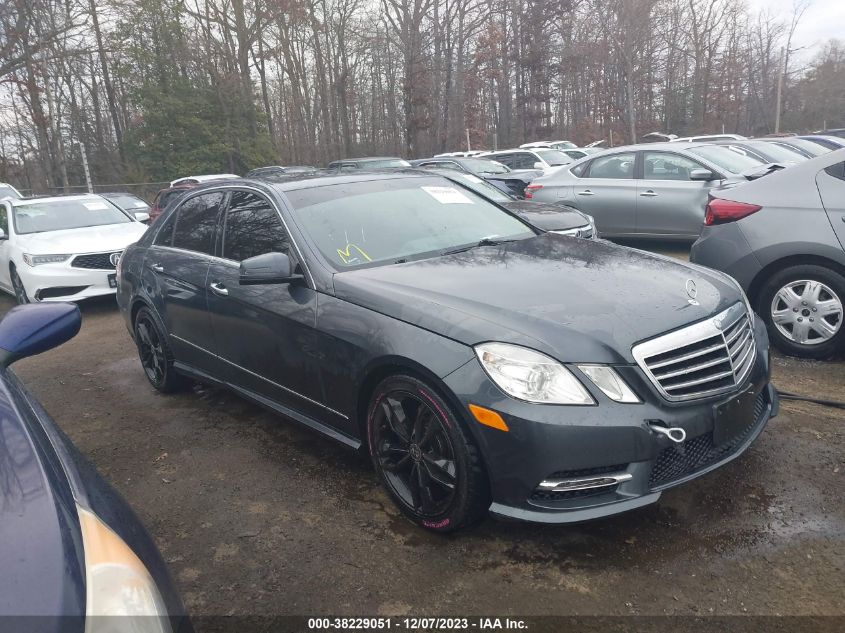 2013 Mercedes-Benz E 350 4Matic VIN: WDDHF8JB9DA744413 Lot: 38229051