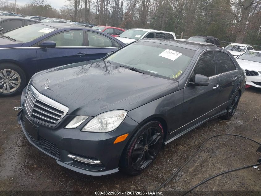 2013 Mercedes-Benz E 350 4Matic VIN: WDDHF8JB9DA744413 Lot: 38229051