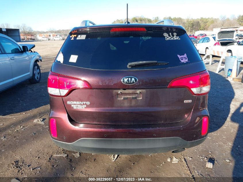 5XYKT4A65EG464445 2014 Kia Sorento Lx