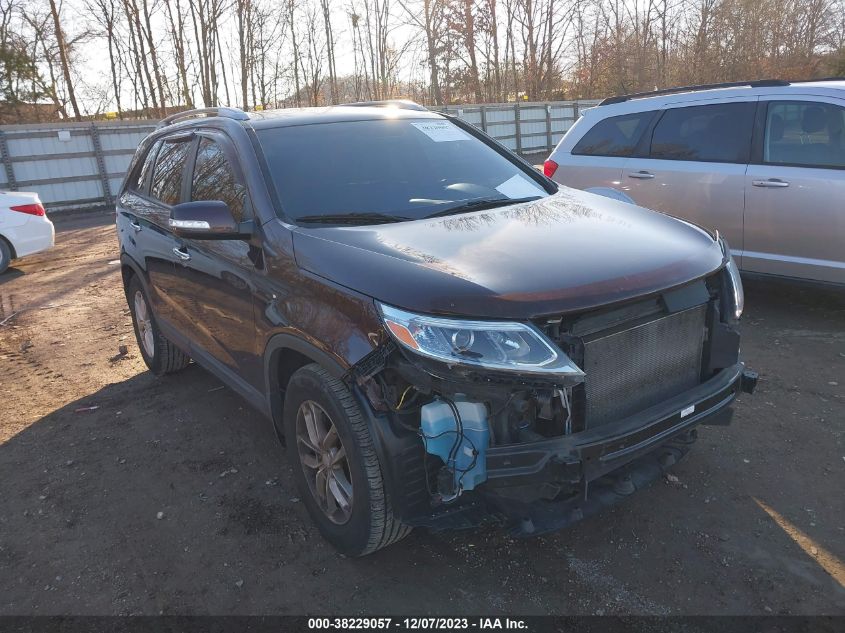 5XYKT4A65EG464445 2014 Kia Sorento Lx