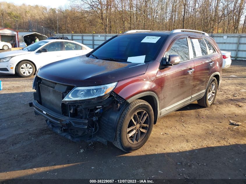 5XYKT4A65EG464445 2014 Kia Sorento Lx