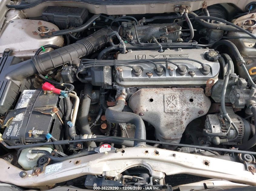 2001 Honda Accord Sdn Lx VIN: JHMCG564X1C000523 Lot: 38229290