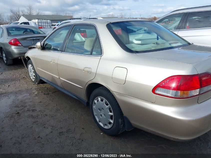 2001 Honda Accord Sdn Lx VIN: JHMCG564X1C000523 Lot: 38229290