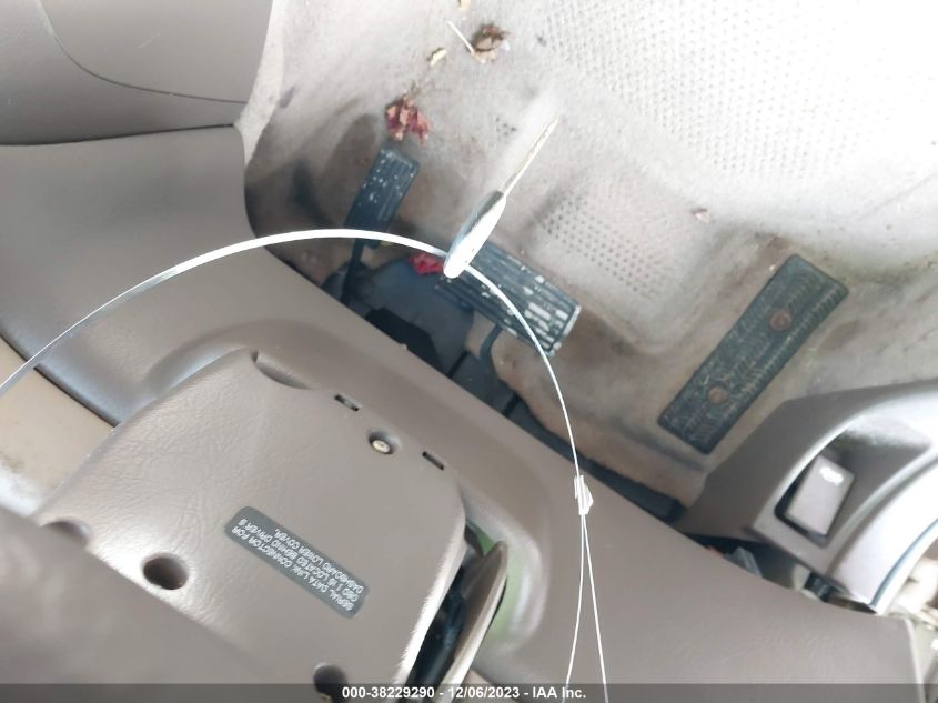 2001 Honda Accord Sdn Lx VIN: JHMCG564X1C000523 Lot: 38229290