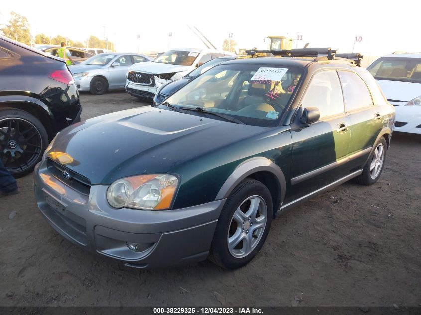 2004 Subaru Impreza Outback Sport Outback Sport VIN: JF1GG685X4H805367 Lot: 38229325