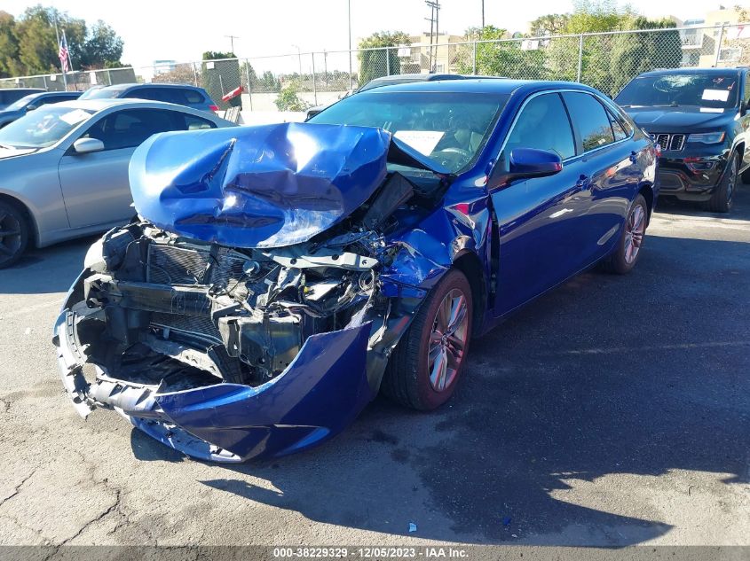 2015 Toyota Camry Se VIN: 4T1BF1FK7FU893075 Lot: 38229329