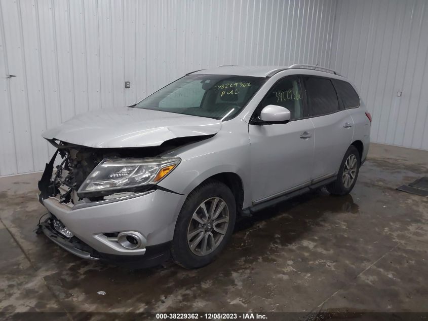 2013 Nissan Pathfinder Sl VIN: 5N1AR2MM2DC635627 Lot: 38229362