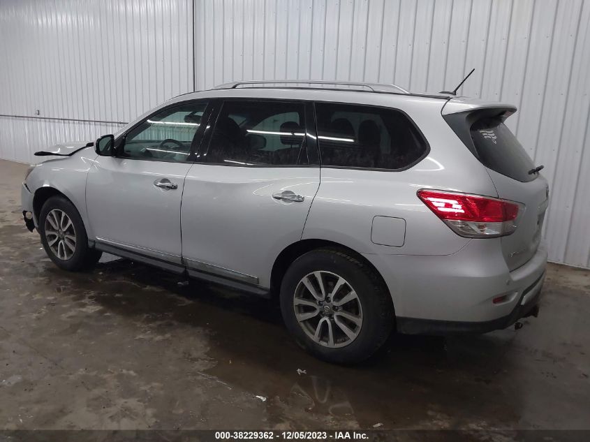 2013 Nissan Pathfinder Sl VIN: 5N1AR2MM2DC635627 Lot: 38229362