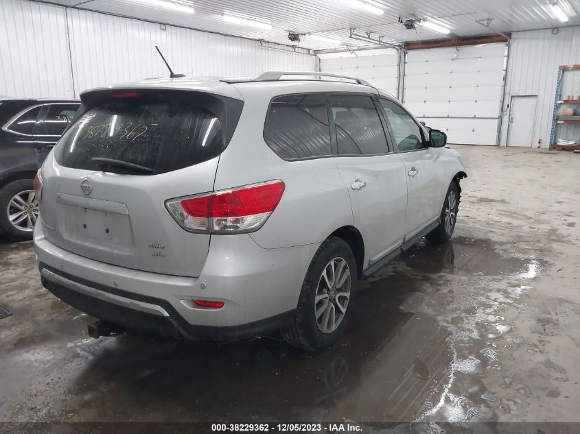 2013 Nissan Pathfinder Sl VIN: 5N1AR2MM2DC635627 Lot: 38229362