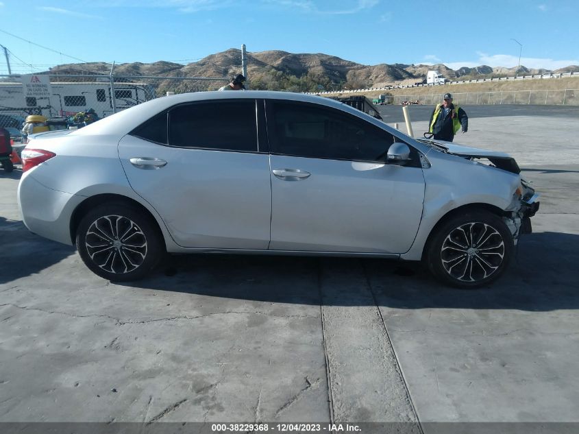 2014 Toyota Corolla L/Le/Le Plus VIN: 5YFBURHE9EP028121 Lot: 38229368