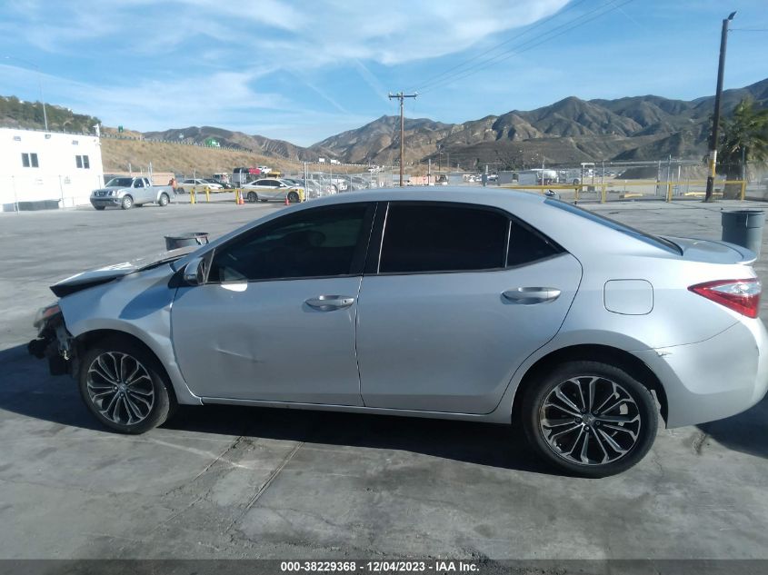 2014 Toyota Corolla L/Le/Le Plus VIN: 5YFBURHE9EP028121 Lot: 38229368