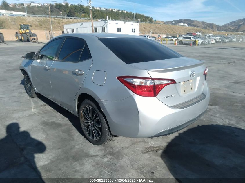 2014 Toyota Corolla L/Le/Le Plus VIN: 5YFBURHE9EP028121 Lot: 38229368