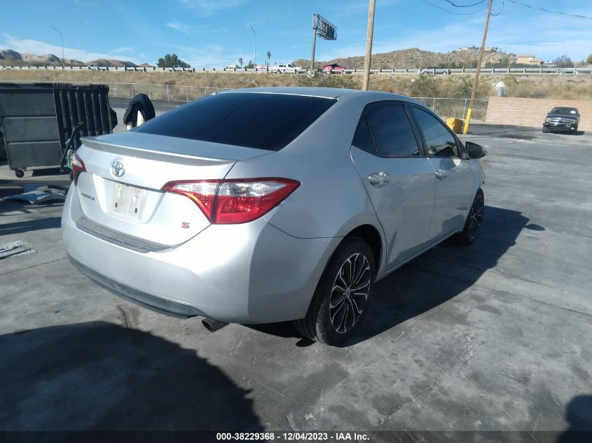 2014 Toyota Corolla L/Le/Le Plus VIN: 5YFBURHE9EP028121 Lot: 38229368