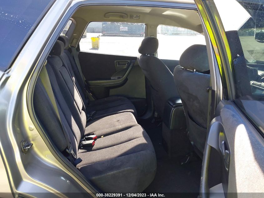 2004 Nissan Murano Sl VIN: JN8AZ08T04W201672 Lot: 38229391