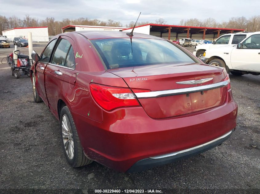 2011 Chrysler 200 Limited VIN: 1C3BC2FB8BN504102 Lot: 38229460