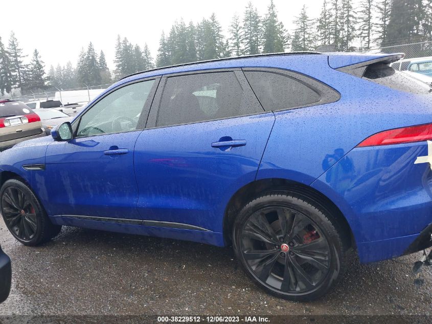 2020 Jaguar F-Pace S P380 Awd Automatic VIN: SADCM2FV9LA646060 Lot: 38229512