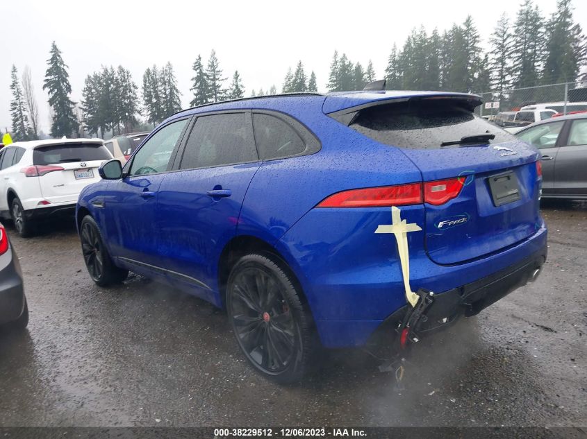 2020 Jaguar F-Pace S P380 Awd Automatic VIN: SADCM2FV9LA646060 Lot: 38229512