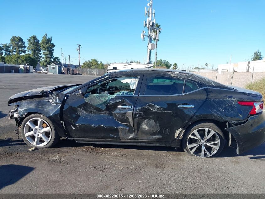 2018 Nissan Maxima 3.5 Platinum VIN: 1N4AA6AP6JC366518 Lot: 38229675