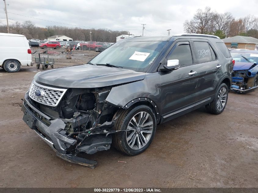 2017 Ford Explorer Platinum VIN: 1FM5K8HT3HGE20637 Lot: 38229779