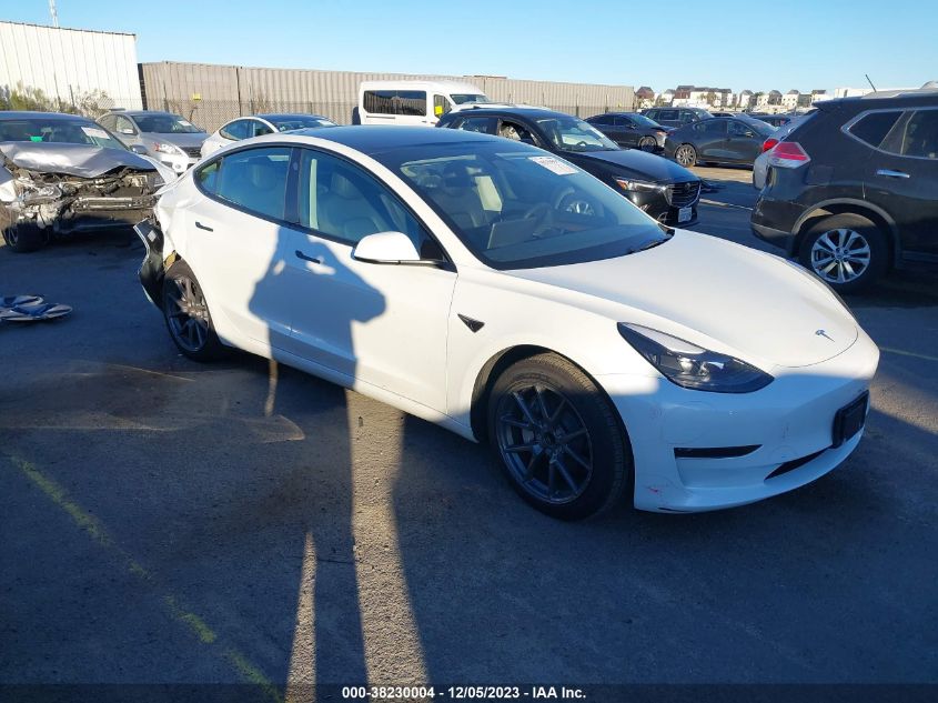 2023 Tesla Model 3 Rear-Wheel Drive VIN: 5YJ3E1EA6PF606081 Lot: 38230004