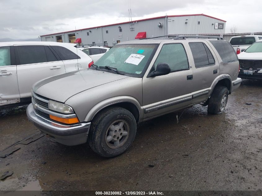 1998 Chevrolet Blazer Ls Cmi VIN: 1GNDT13WXW2289441 Lot: 38230082