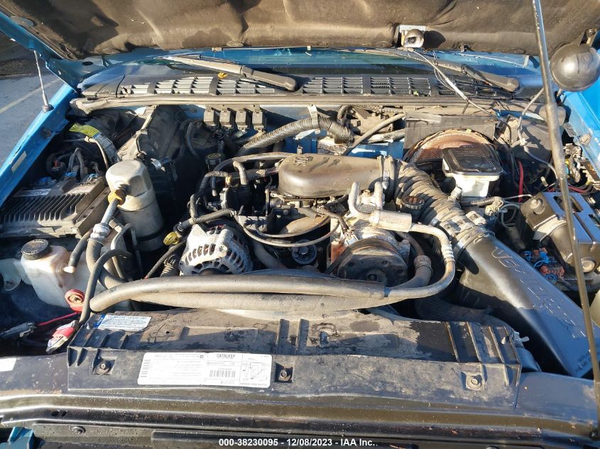 1997 GMC Sonoma Sls VIN: 1GTCS19X2V8500473 Lot: 38230095