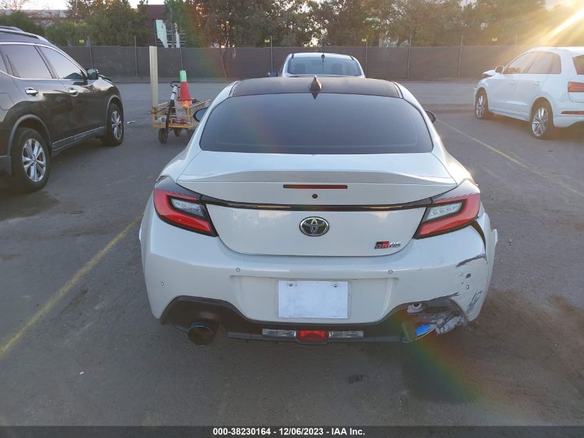 2022 Toyota Gr86 Premium VIN: JF1ZNBF1XN8753179 Lot: 38230164