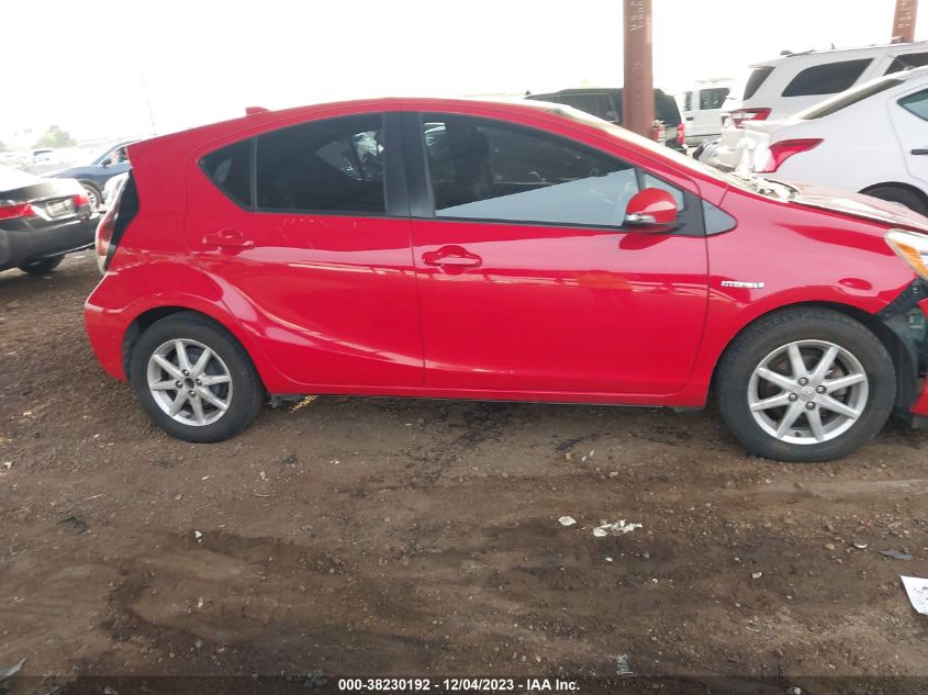 2015 Toyota Prius C Two VIN: JTDKDTB35F1577485 Lot: 38230192