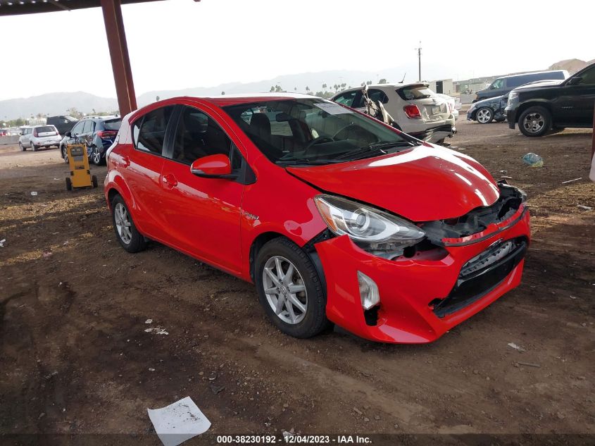 2015 Toyota Prius C Two VIN: JTDKDTB35F1577485 Lot: 38230192