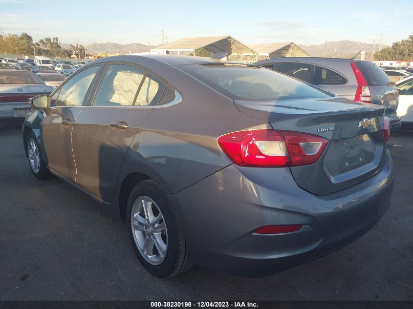 2018 Chevrolet Cruze Lt Auto VIN: 1G1BE5SM3J7196430 Lot: 38230198