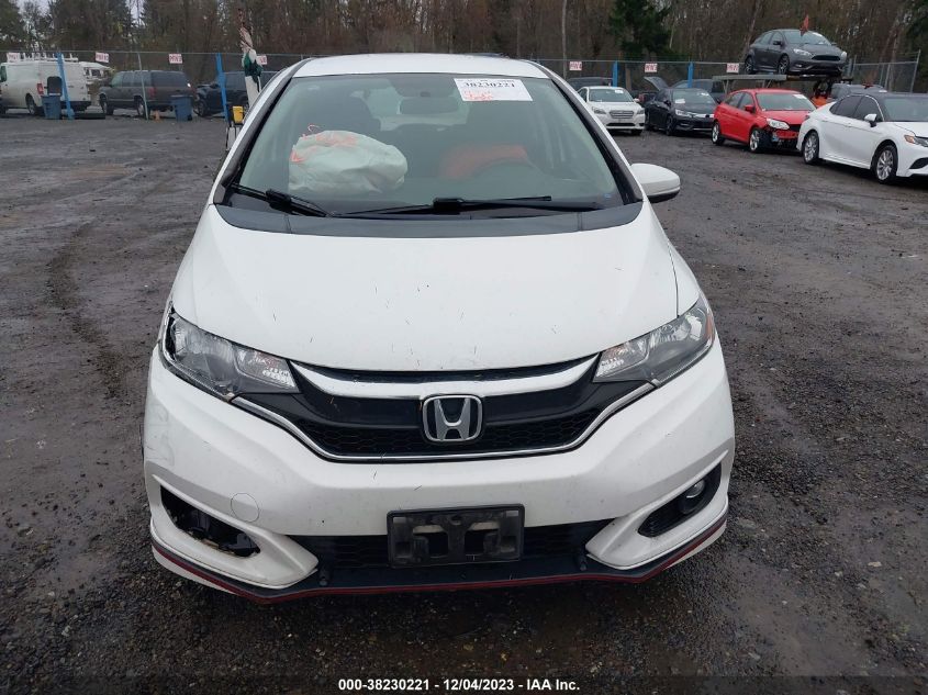 2018 Honda Fit Sport VIN: 3HGGK5H60JM715097 Lot: 38230221