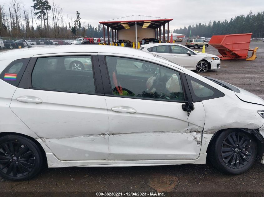 2018 Honda Fit Sport VIN: 3HGGK5H60JM715097 Lot: 38230221