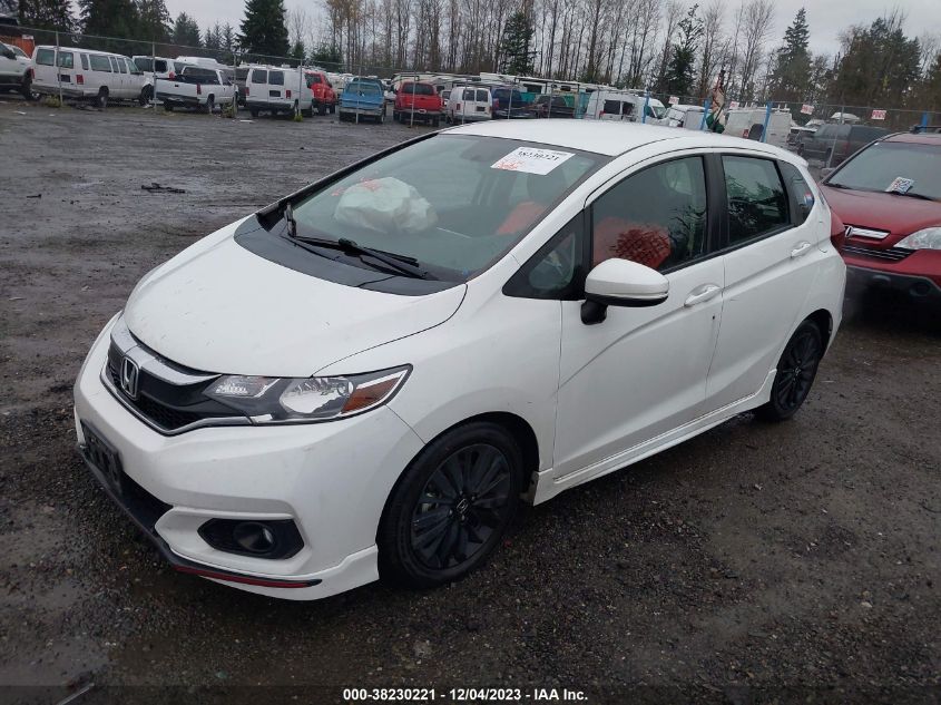 2018 Honda Fit Sport VIN: 3HGGK5H60JM715097 Lot: 38230221