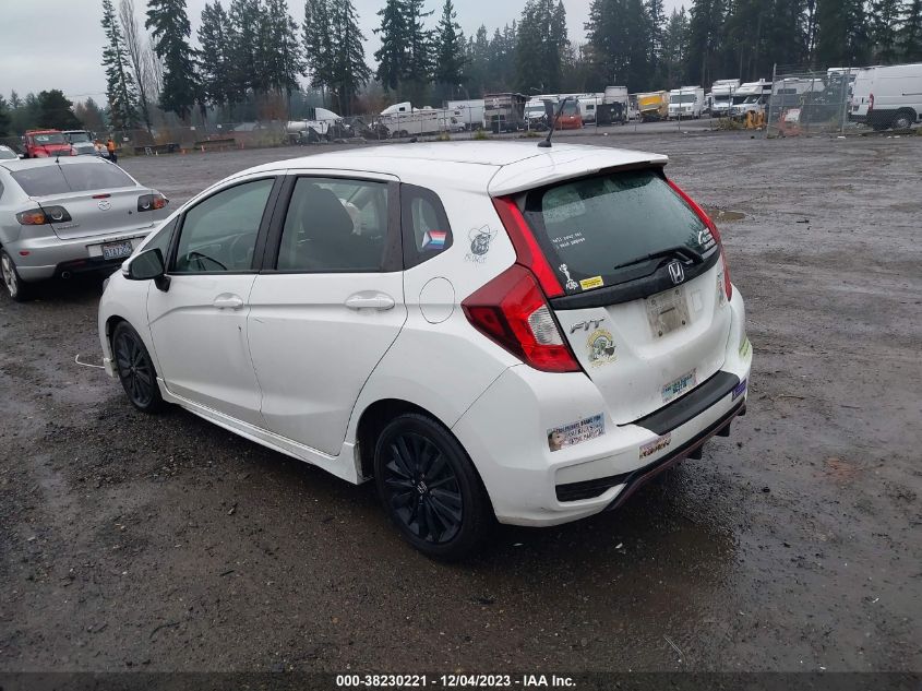 2018 Honda Fit Sport VIN: 3HGGK5H60JM715097 Lot: 38230221