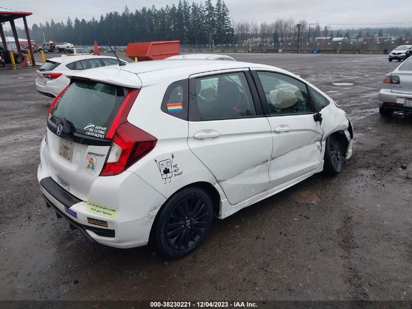 2018 Honda Fit Sport VIN: 3HGGK5H60JM715097 Lot: 38230221