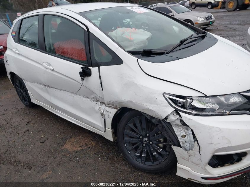 2018 Honda Fit Sport VIN: 3HGGK5H60JM715097 Lot: 38230221