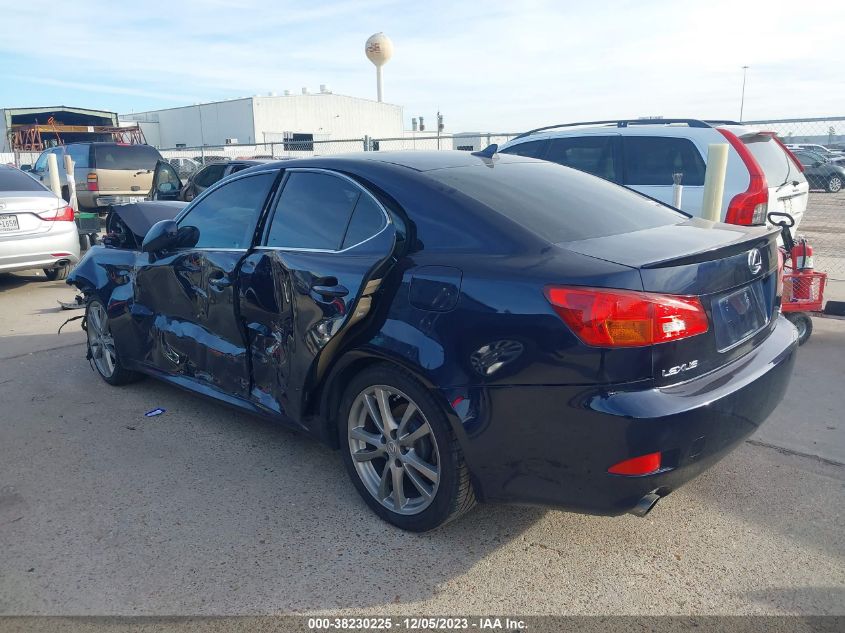 2008 Lexus Is 250 VIN: JTHBK262885065652 Lot: 38230225