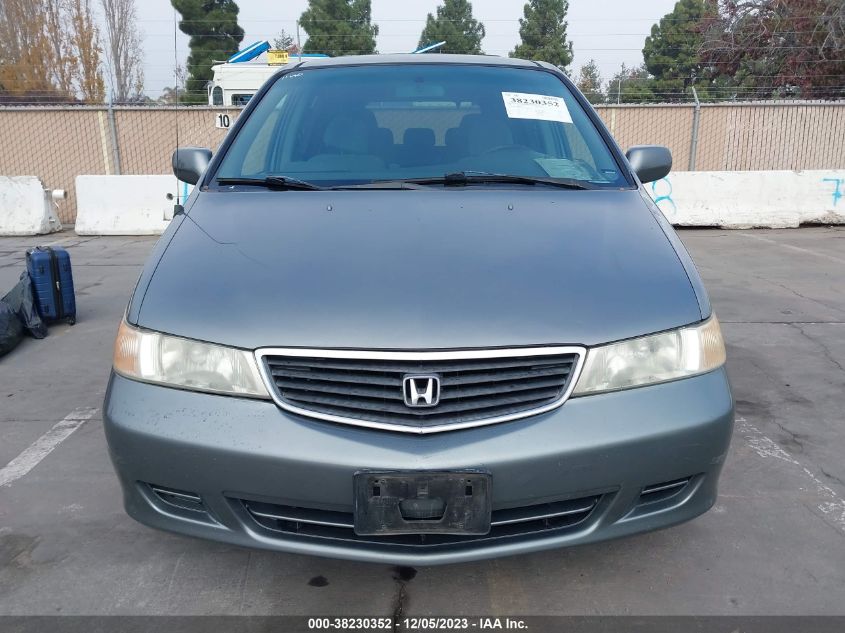 2001 Honda Odyssey Ex VIN: 2HKRL18691H604292 Lot: 38230352