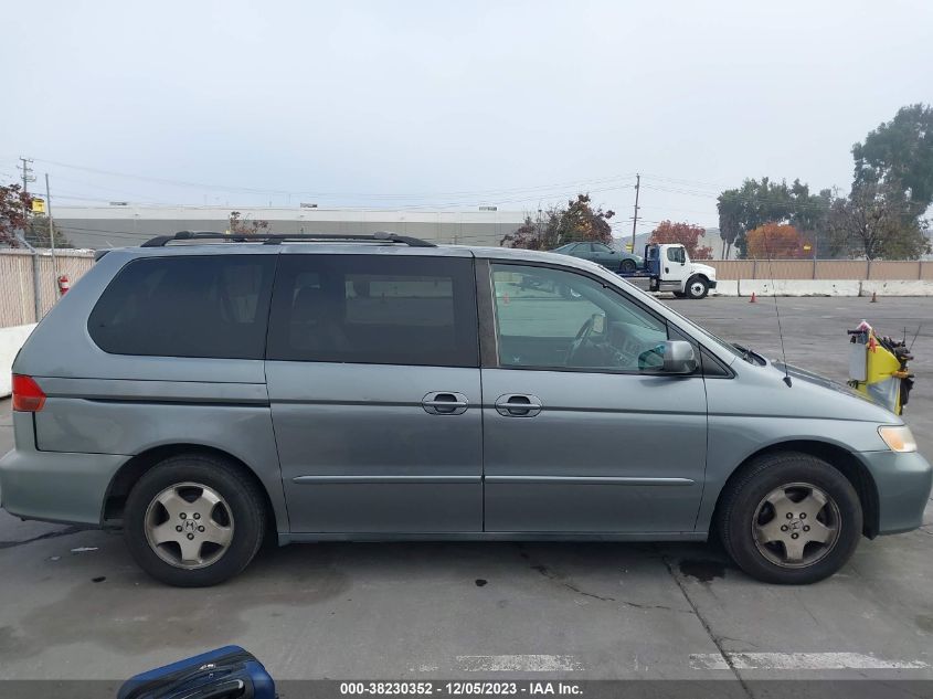 2001 Honda Odyssey Ex VIN: 2HKRL18691H604292 Lot: 38230352