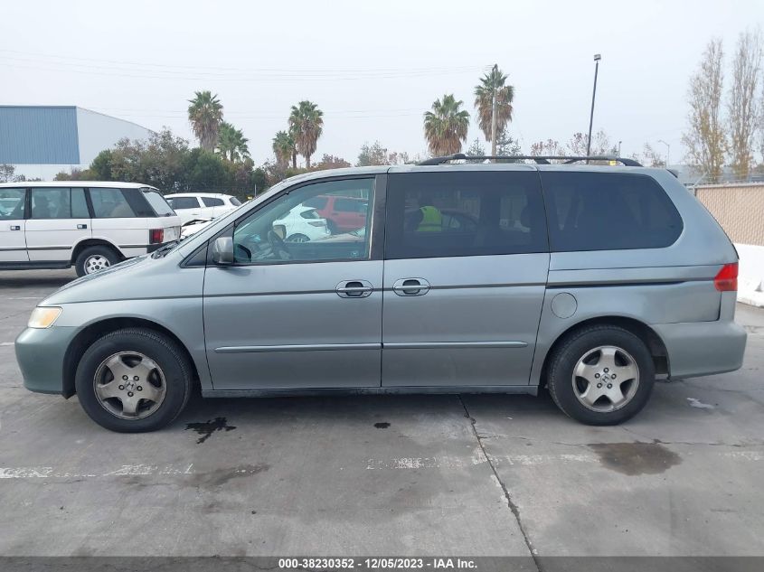 2001 Honda Odyssey Ex VIN: 2HKRL18691H604292 Lot: 38230352