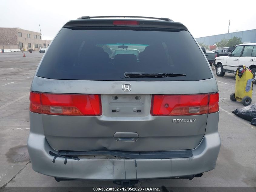 2001 Honda Odyssey Ex VIN: 2HKRL18691H604292 Lot: 38230352