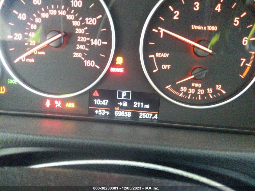 2016 BMW 320I xDrive VIN: WBA8E5G51GNT40335 Lot: 38230381