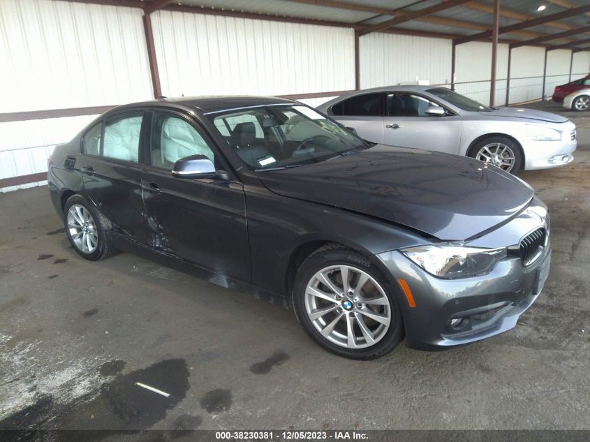2016 BMW 320I xDrive VIN: WBA8E5G51GNT40335 Lot: 38230381