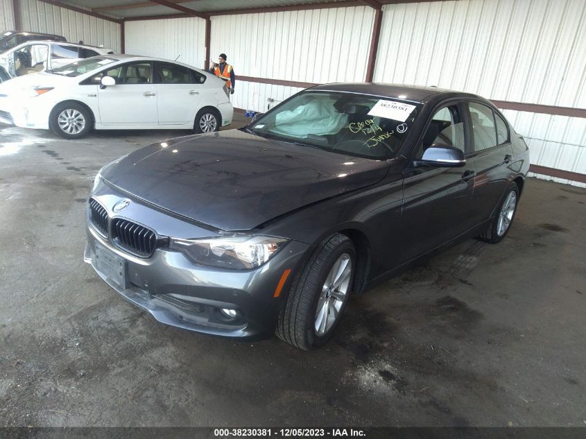 2016 BMW 320I xDrive VIN: WBA8E5G51GNT40335 Lot: 38230381