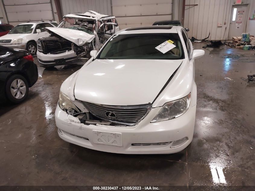 2008 Lexus Ls 460 Base (A8) VIN: JTHBL46FX85080746 Lot: 38230437