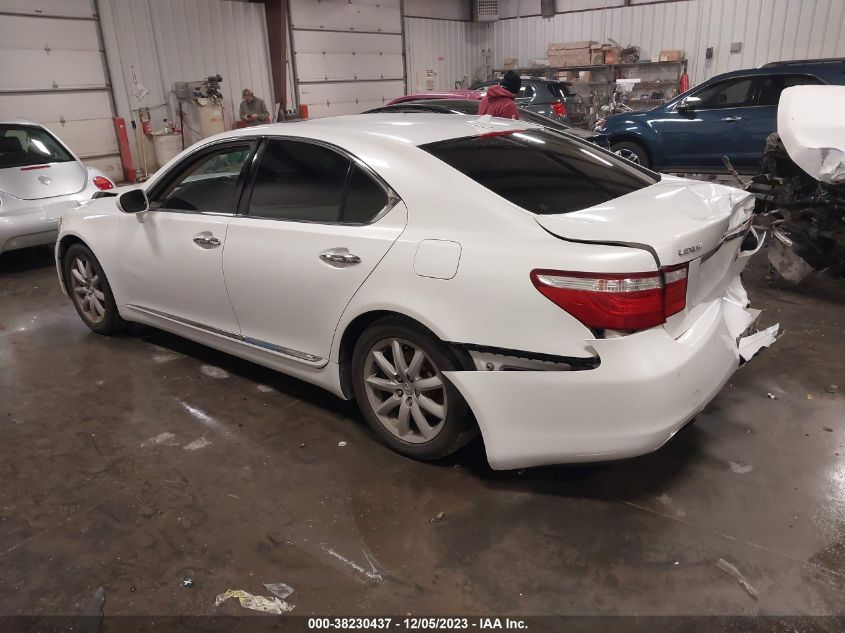 2008 Lexus Ls 460 Base (A8) VIN: JTHBL46FX85080746 Lot: 38230437