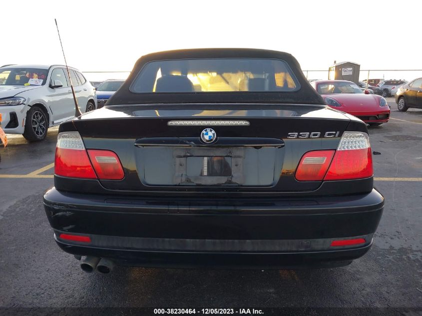 2004 BMW 330Ci VIN: WBABW53464PL43103 Lot: 38230464
