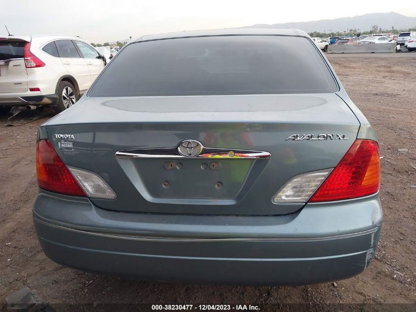 2000 Toyota Avalon Xl VIN: 4T1BF28B6YU030869 Lot: 38230477