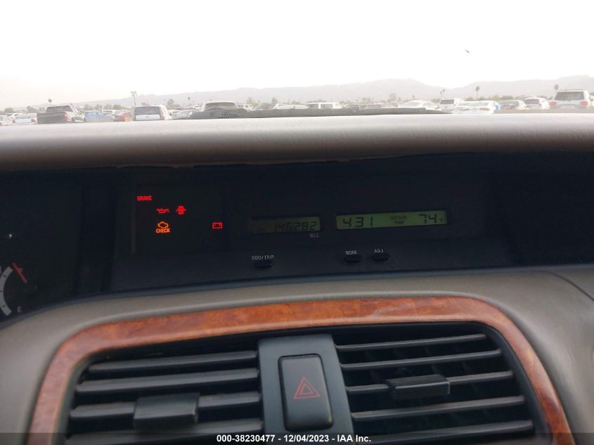 2000 Toyota Avalon Xl VIN: 4T1BF28B6YU030869 Lot: 38230477