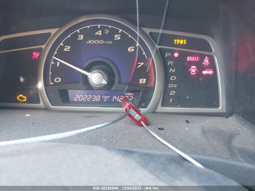 2009 Honda Civic Ex VIN: 1HGFA16809L005285 Lot: 38230548